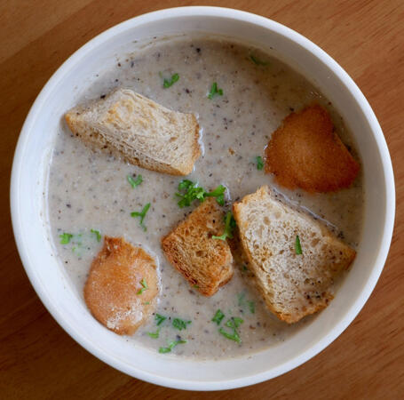 portobello mushroom soup