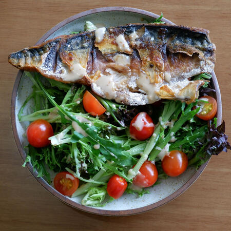 mackerel salad